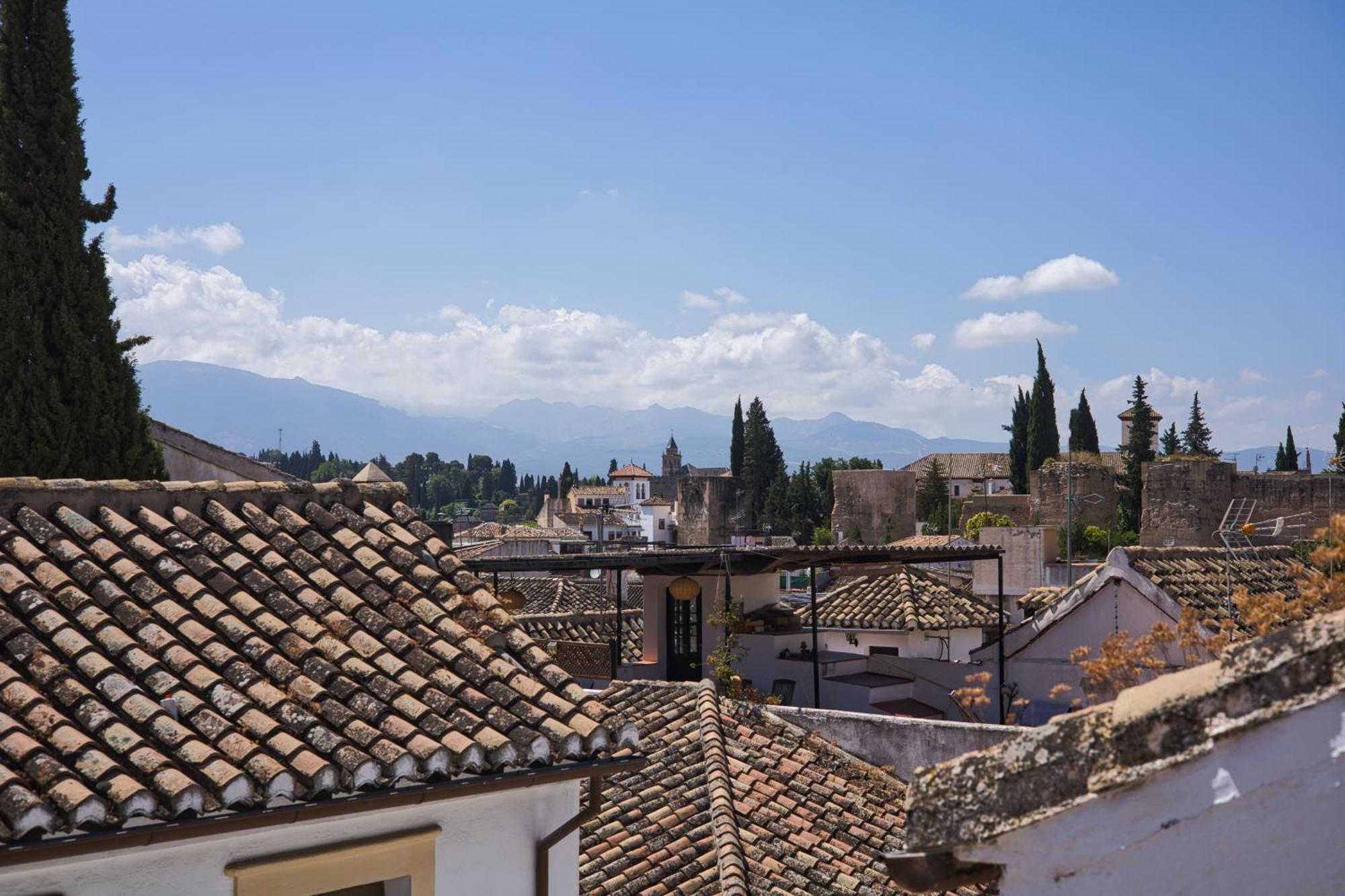 Sunny House Terraza Privada Y Parking Ferienhaus Granada
